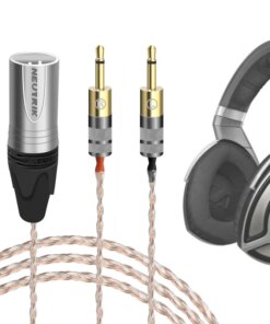Dual 2.5mm To XLR Balanced Audio cable 6NOCC - Sennheiser HD700 hdVD800 T-AMP Aune S7, DA&T QV, Gauden GDX / GD-X / GA5