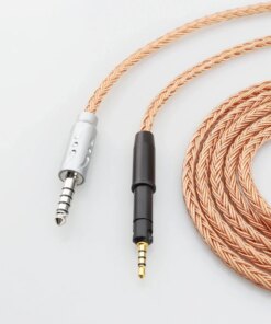 Alternative view of Audio Cable 4.4 / 3.5 / 2.5 mm XLR 3 / 4 Pole HIFI 16 Core 7N OCC Viborg Balanced Sennheiser HD599 HD569 560S