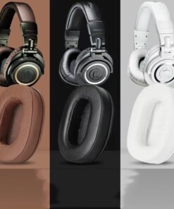 Audio Technica ATH MSR7 M50X M40X SX1 ear pads cushion foam cover