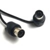 MIDI Connector 90 Degree Angled MIDI Cable DIN Plug Socket Electric Piano Keyboard