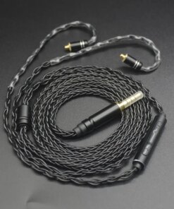 MMCX 3.5mm Headphone Upgrade Cable Microphone Shure 215 535 846 ue900 n3ap