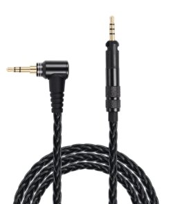 Alternative view of 3.5mm or 4.4mm balanced audio cable ATH-M50x M40x M70x Sennheiser HD598 HD598se HD400pro HD560S HD599