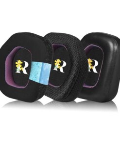 Alienware AW988 AW 988 Headphones Mesh Cold gel foam Sheepskin Ear pads Cushions Cover - Image 3