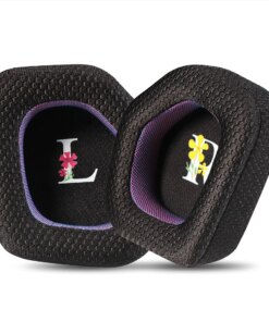 Alienware AW988 AW 988 Headphones Mesh Cold gel foam Sheepskin Ear pads Cushions Cover - Image 5