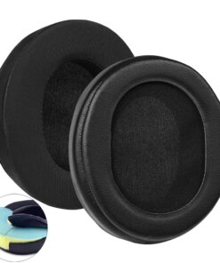 Alternative view of BRAINWAVZ HM5 Sony MDR V6 ZX700 M50 M50X M40X, HyperX Cloud/ Alpha Philips SHP9500 ear pads cushion foam cover
