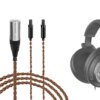 6N OCC Single headphone Audio Cable 8-Braid 4-Pin XLR Sennheiser HD800S / HD800 / HD820