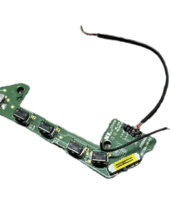 Alternative view of Logitech G633/ G933 headphones PCB microphone charger board speaker
