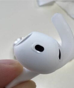 Alternative view of AirPods 4 AirPods 4th Gels 2 silicone hook ear tips buds plugs sleeves