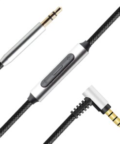 Alternative view of audio cable 3.5mm Mic Volume Remote Sony MDR-MV1 MDR-M1 MDR-M1ST