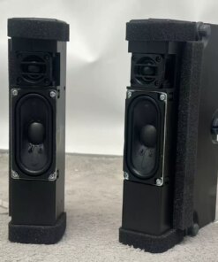 198mm*120mm 2-Way Speaker Unit Driver Passive Labyrinth Bass 6Ω 18W