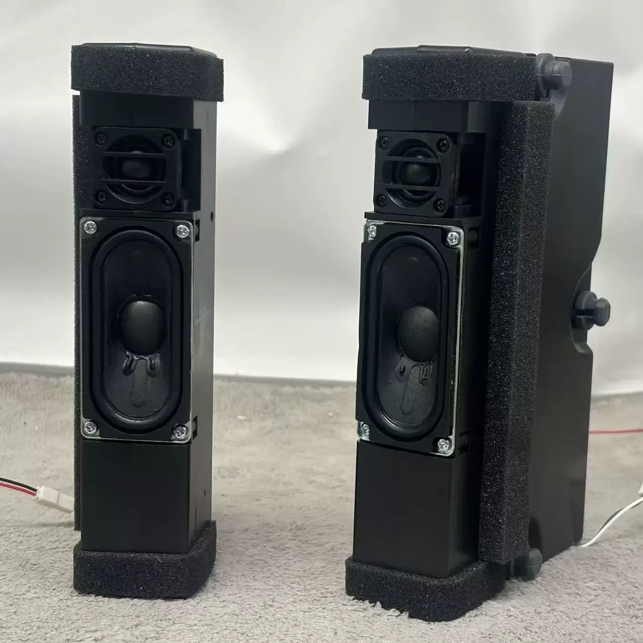 198mm*120mm 2-Way Speaker Unit Driver Passive Labyrinth Bass 6Ω 18W