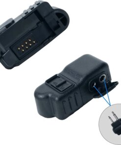 6150 2Pin Audio Adapter Motorola Mototrbo Tetra DEP550 DEP570 DP2000 DP2400 DP2600 MTP3100 MTP3200 MTP3250 xpr3550