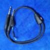 GA Twin Cable Bose A20 Bluetooth Aviation Headset 6.3 mm - 5.2mm /G 1E