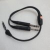 Dual-Plugs (GA) Adapter Cable bose A20 Aviation Headset / Some scratches / CHT C 1E