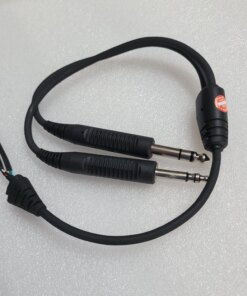 Dual-Plugs (GA) Adapter Cable bose A20 Aviation Headset / Some scratches / CHT C 1E