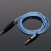Upgrade Plated Audio Cable For Neumann ndh 20 headphone 6.35mm adapter