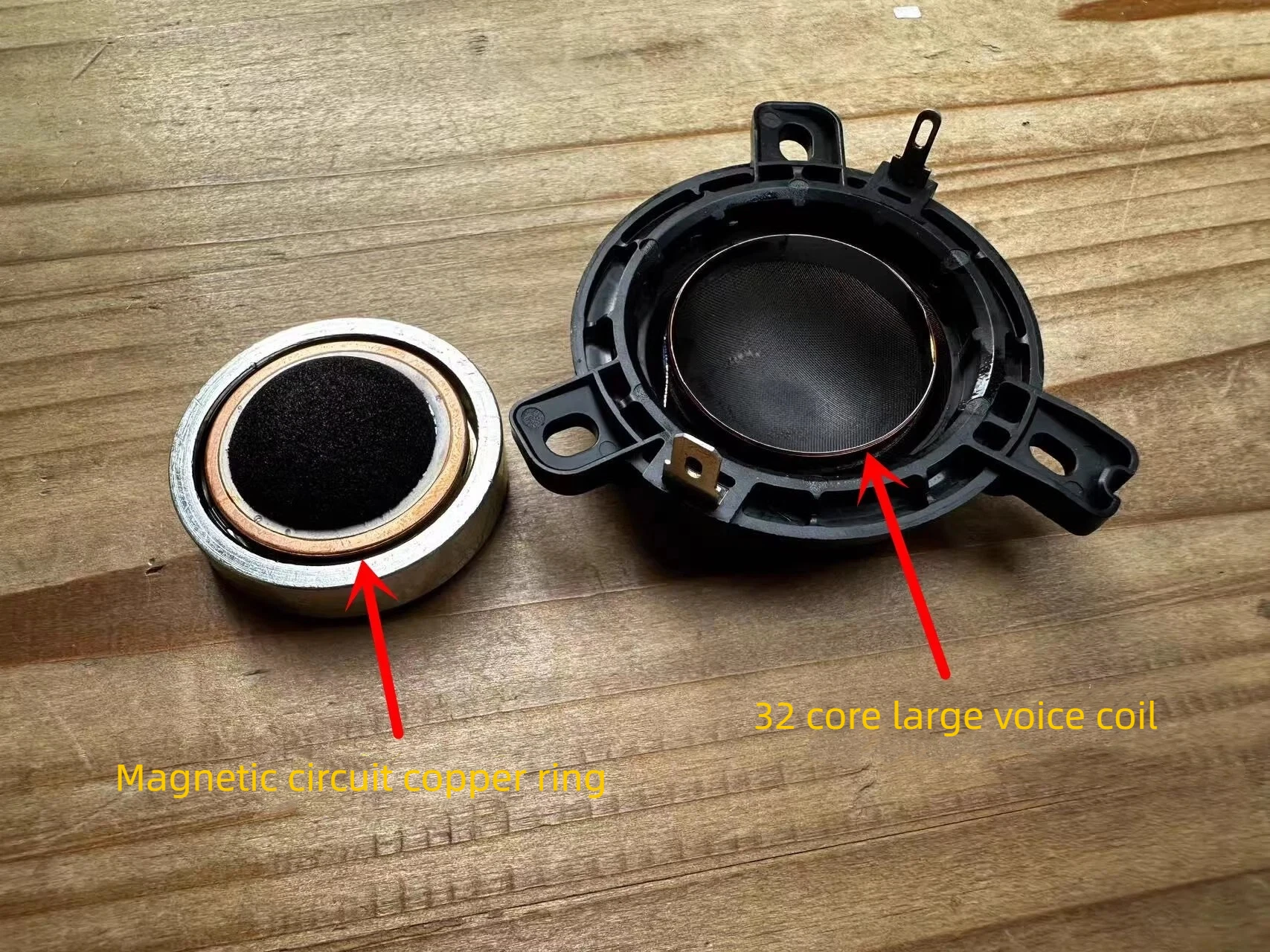 53mm Harman kardon 2" Silk Tweeter 32mm Magnet 53mm OD, 4ohm, 40W speaker - Image 3