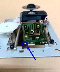 Alternative view of Laser Lens Nakamichi SF91 (5+8 P) SF 91 ( 5/8 Pins ) SANYO SF-91 motor
