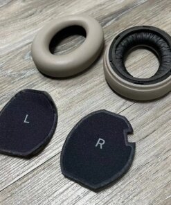 Alternative view of Sennheiser MOMENTUM 4 Wireless MOMENTUM4 sheepskin Ear pads cushion cover