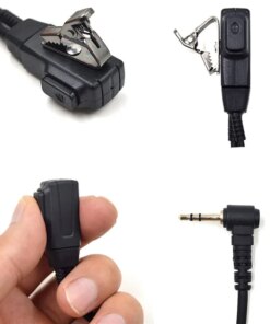Alternative view of 2.5mm Air Acoustic Tube Earpieces Headset PTT Mic Motorola T5428 TLKR T5 XTR446