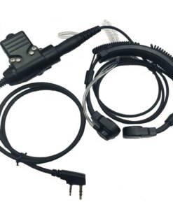 Walkie Talkie Throat Mic Microphone U94 PTT Neck Headset Baofeng Kenwood UV-5R TYT