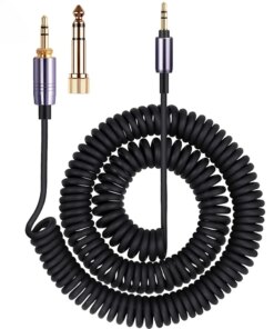 ATH-M50xBT Coiled Audio Cable 3.5 6.35mm Audio-Technica ATH-M50xBT2 M50xBT ATH-SR50BT