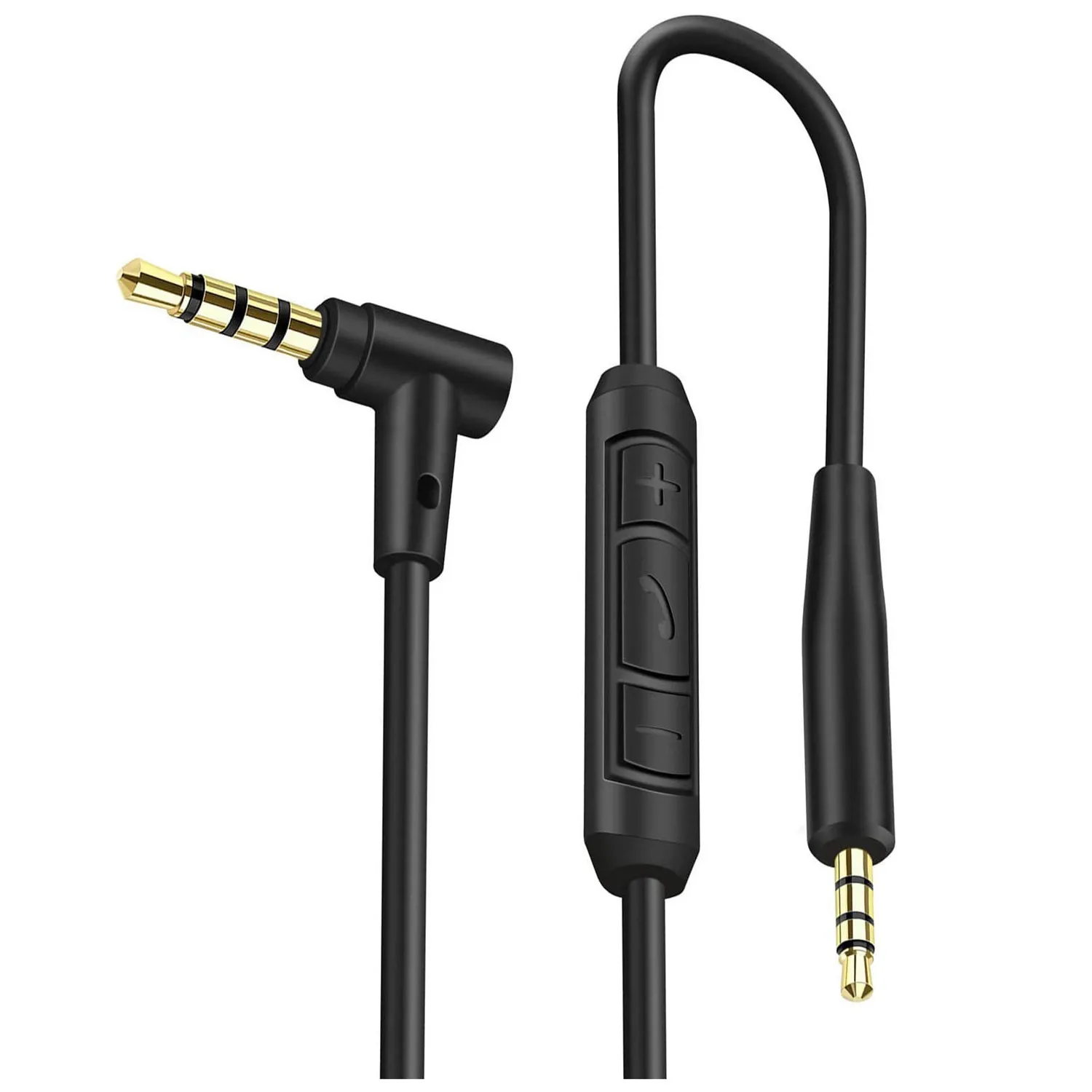 Bose QuietComfort QC25 QC35 Soundlink SoundTrue 3.5 2.5 mm audio cable microphone control