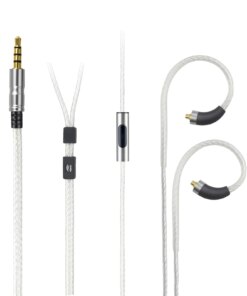 HiFi IEM Cable Microphone MMCX 3.5mm Updated Shure SE215 SE315 SE846 SE53