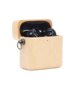 Alternative view of Walnut Wooden Case Cover Bose QuietComfort Ultra / QC Ultra / QC Earbuds II