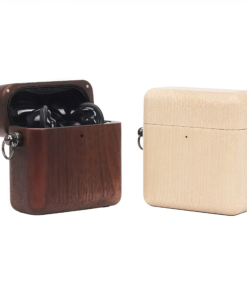 Walnut Wooden Case Cover Bose QuietComfort Ultra / QC Ultra / QC Earbuds II