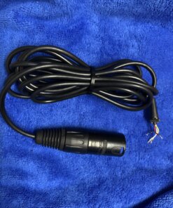 Alternative view of XLR 5 PIN 4 PIN Cable TELEX 750 850