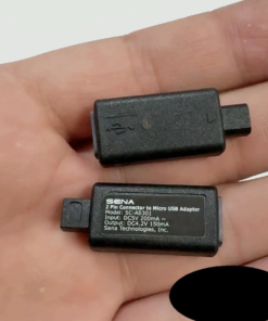 Alternative view of 2 Pin Connector Micro USB Adapter SC-A0301 Sena Motorcycle microphone