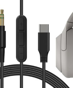 USB-C Audio Cable Mic Sony WH-1000XM4 1000XM3 Type-C Aux 1.2M