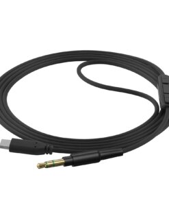 Alternative view of USB-C Audio Cable Mic Sony WH-1000XM4 1000XM3 Type-C Aux 1.2M