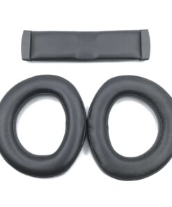 Replacement Sheepskin Ear Pads Headband For Sennheiser HD800 HD800S Headphones Ear Pads Headset Foam Cushion