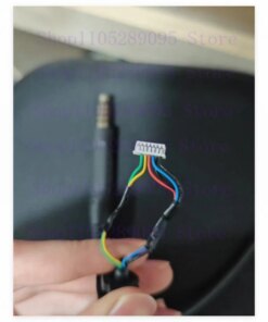 Alternative view of Control Module Cable BOSE A20 Aviation headphone U174 cable 5.1mm