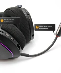 Microphone Delta II Gaming Headphones Computer 3.5Mm mic - Image 5