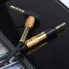 Sennheiser HD598/ HD599/ HD558/ HD518/ HD599/ HD569 /HD579 Headset 3.5 - 2.5 mm Spring audio cable