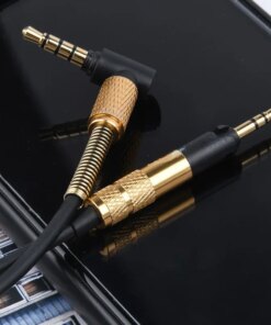 Sennheiser HD598/ HD599/ HD558/ HD518/ HD599/ HD569 /HD579 Headset 3.5 - 2.5 mm Spring audio cable