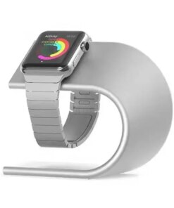 Apple Watch Bracket Metal Aluminum Charger Stand Holder U Shape Charging Cradle i Watch - Image 5