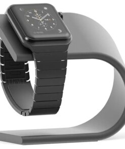 Apple Watch Bracket Metal Aluminum Charger Stand Holder U Shape Charging Cradle i Watch - Image 4
