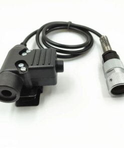 PRC152 Walkie Talkie U94 Neck Mic Earpiece Headset TRI TCA/AN PRC-148 IDF710 6-PIN - Image 3