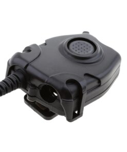 Alternative view of PTT for COMTAC MSA EARMOR TCA TRI plug headset IDF710 PRC-152 PRC-624 6-PIN Walkie talkie