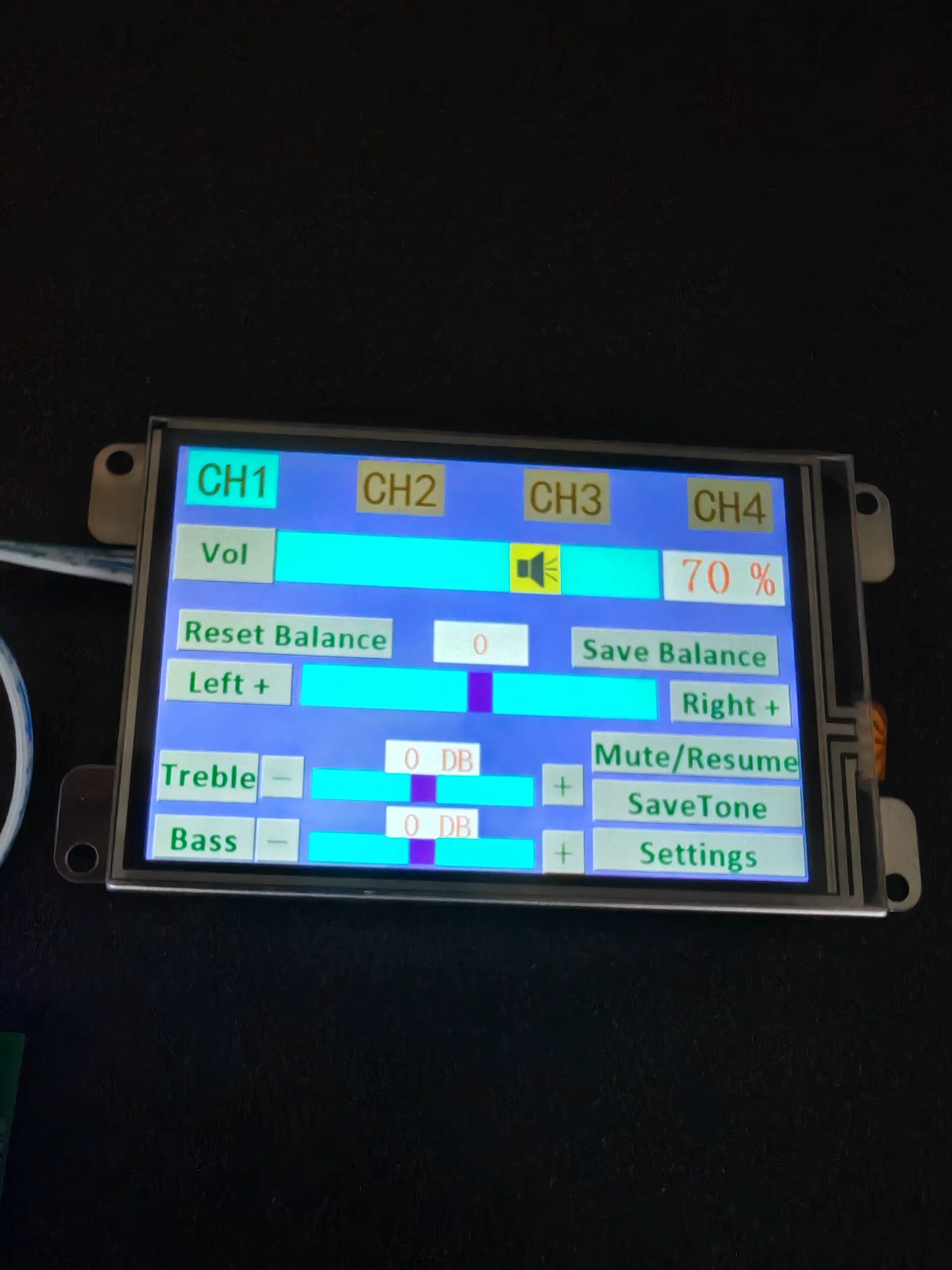 NJW1194 Preamp Board Remote Volume Control Source Switching Bass Treble - Image 2