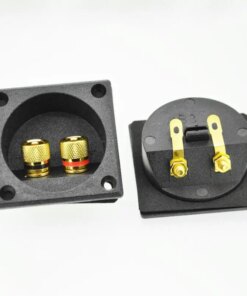 Banana Socket Speaker Terminal Connection Box Junction Clip Square - Image 4