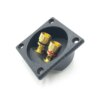 Banana Socket Speaker Terminal Connection Box Junction Clip Square
