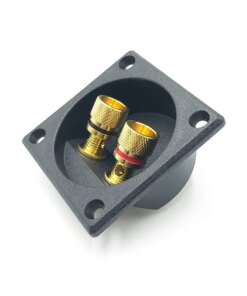 Alternative view of Banana Socket Speaker Terminal Connection Box Junction Clip Square