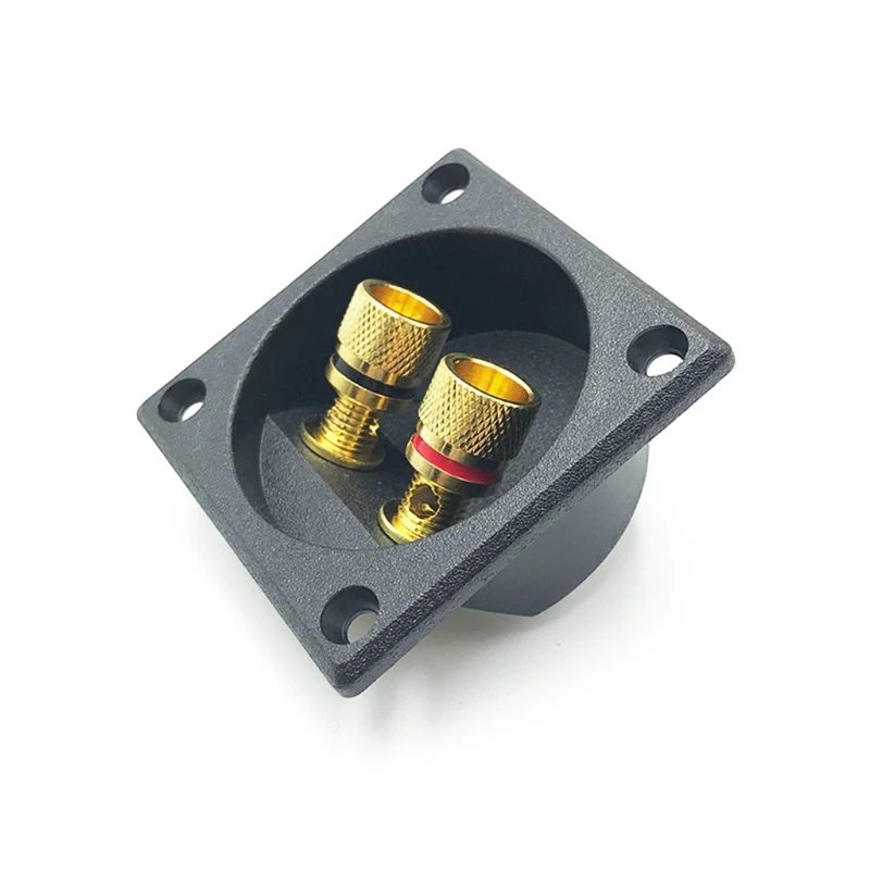 Banana Socket Speaker Terminal Connection Box Junction Clip Square - Image 2