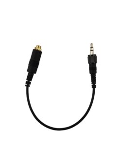 Audio Cable Adapter Sony ECMV1BMP Lavalier Mic input Sennheiser Rode Saramonic Boya wireless microphone