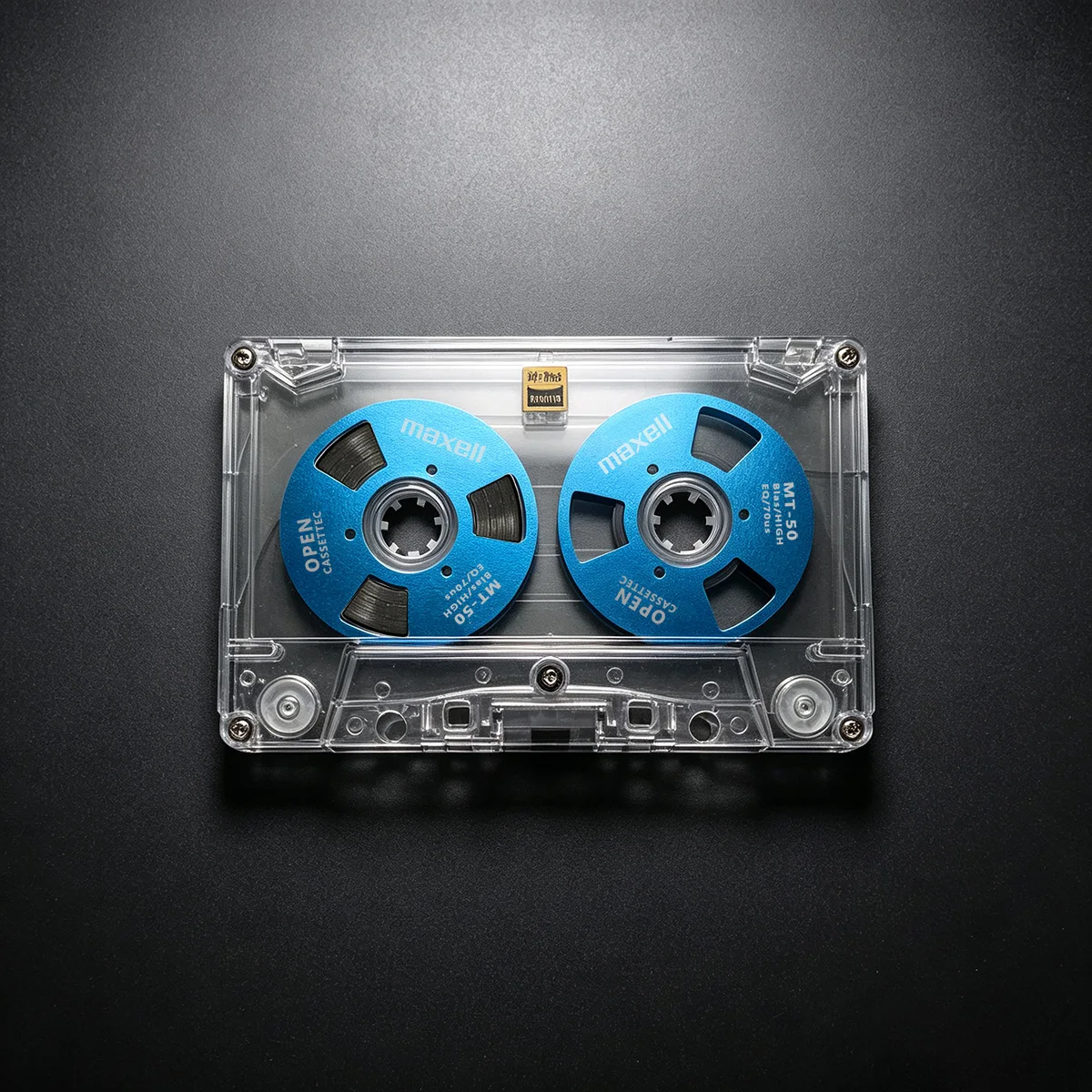 Maxell C50 Blank Tape Cassette Reel Double Side Open Metal Reels Audio Recording - Image 4